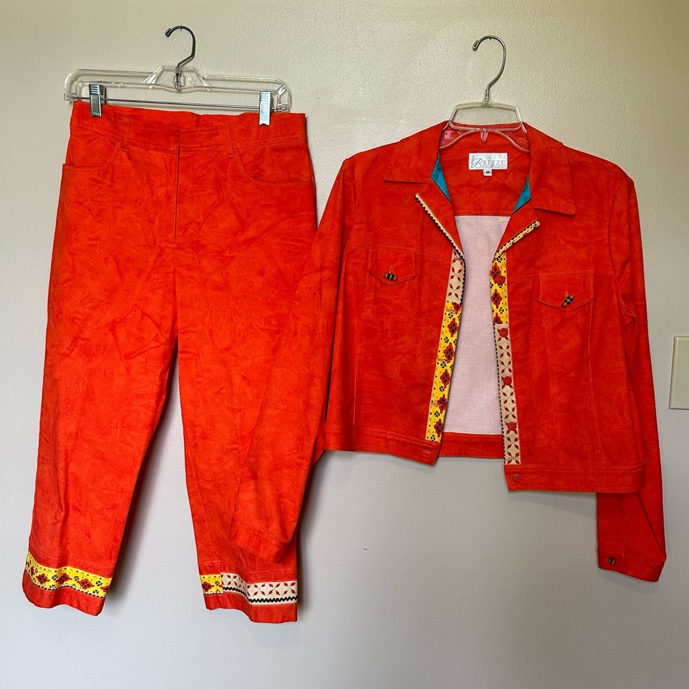 Colorful jacket and pants Breeze by Dorothy Schoelen